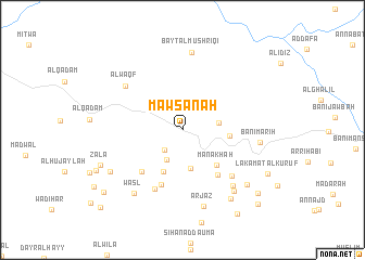 map of Mawsanah