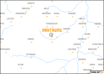 map of Mawtaung
