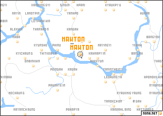 map of Mawton