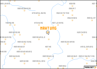 map of Mawtung
