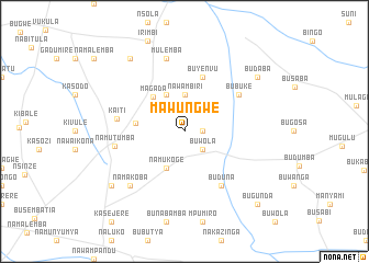 map of Mawungwe