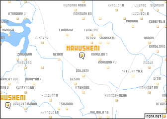 map of Mawusheni