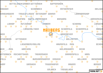map of Maxberg