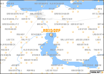 map of Maxdorf