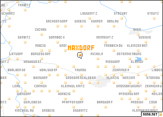 map of Maxdorf