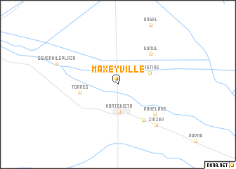 map of Maxeyville