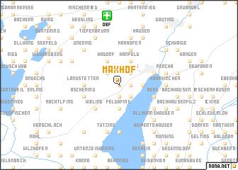 map of Maxhof