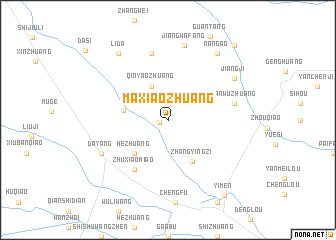 map of Maxiaozhuang