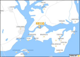 map of Maxie
