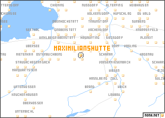 map of Maximilianshütte