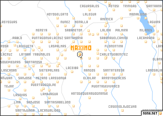 map of Máximo