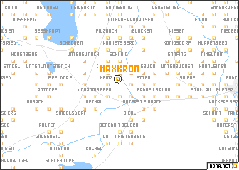 map of Maxkron