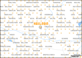 map of Maxlrain