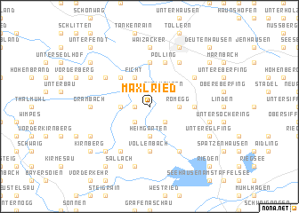 map of Maxlried