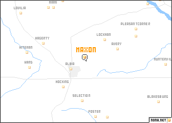 map of Maxon