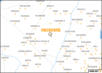 map of Maxovane