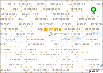 map of Maxreuth