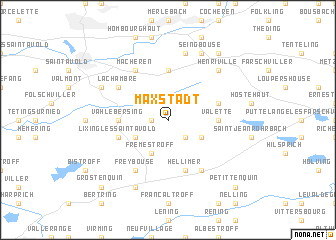 map of Maxstadt