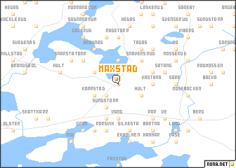 map of Maxstad