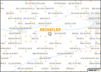 map of Maxweiler