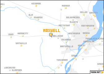 map of Maxwell