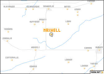 map of Maxwell