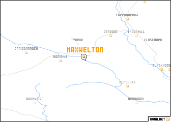 map of Maxwelton