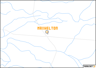 map of Maxwelton