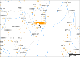 map of Mayabay