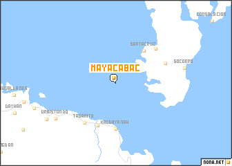 map of Mayacabac