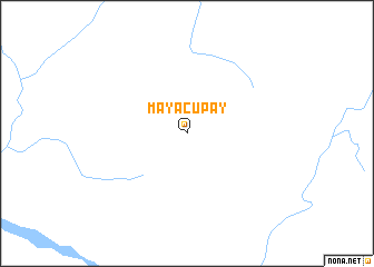 map of Mayacupay