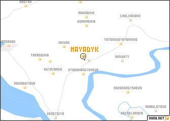 map of Mayadyk