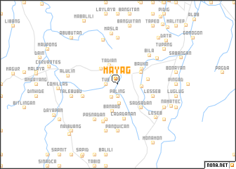 map of Mayag