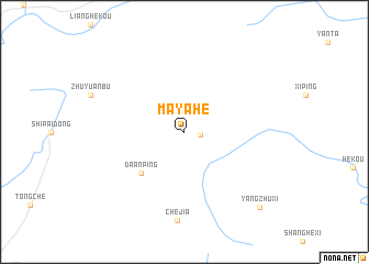 map of Mayahe