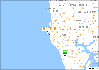 map of Mayaia