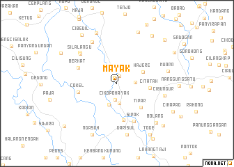 map of Mayak