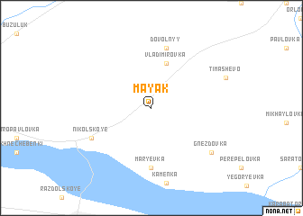 map of Mayak