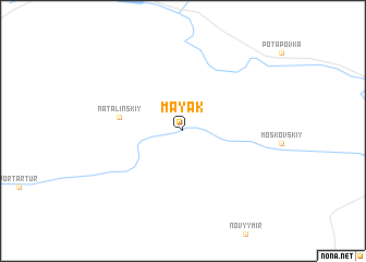 map of Mayak