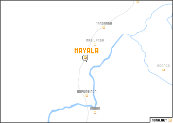 map of Mayala