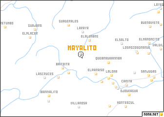 map of Mayalito