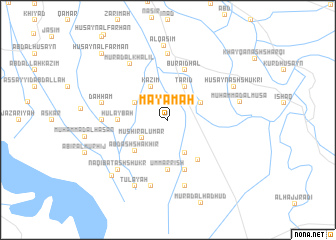 map of Mayāmah