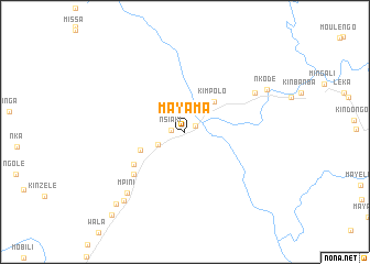 map of Mayama