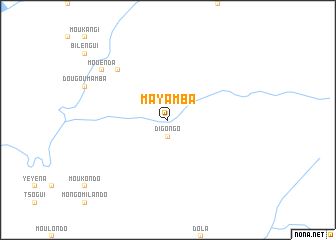 map of Mayamba