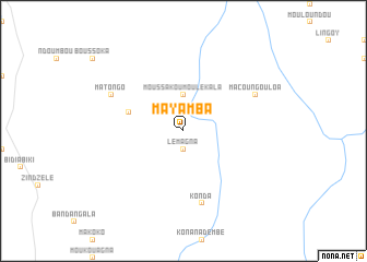 map of Mayamba