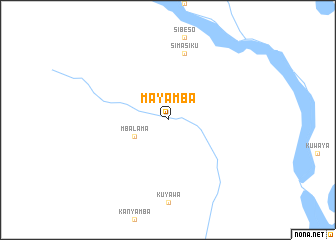 map of Mayamba