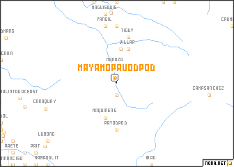 map of Mayamopauodpod