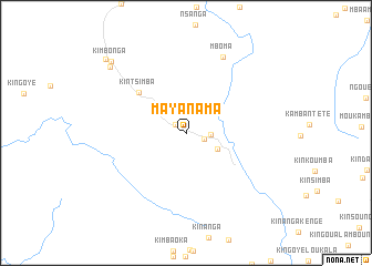 map of Mayanama