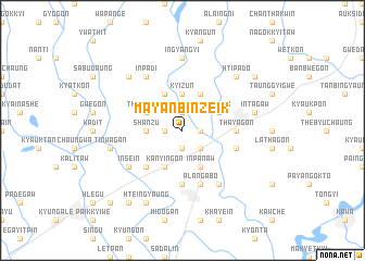 map of Mayanbinzeik