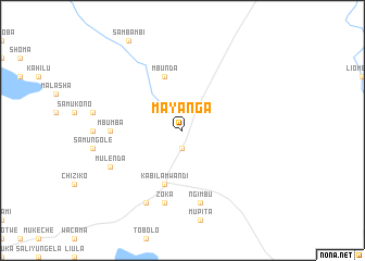 map of Mayanga