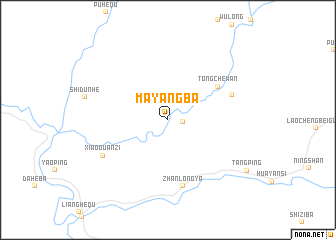 map of Mayangba